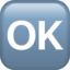 OK button on Apple