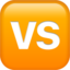VS button on Apple