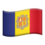 flag: Andorra on Apple