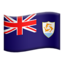flag: Anguilla on Apple