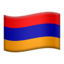 flag: Armenia on Apple
