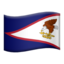 flag: American Samoa on Apple