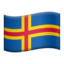 flag: Åland Islands on Apple