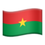 flag: Burkina Faso on Apple