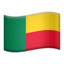 flag: Benin on Apple