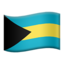flag: Bahamas on Apple