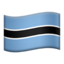 flag: Botswana on Apple