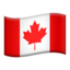 flag: Canada on Apple