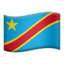 flag: Congo - Kinshasa on Apple