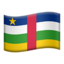 flag: Central African Republic on Apple