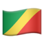flag: Congo - Brazzaville on Apple