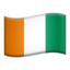 flag: Côte d’Ivoire on Apple