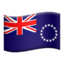 flag: Cook Islands on Apple