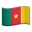 flag: Cameroon on Apple