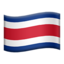 flag: Costa Rica on Apple