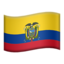flag: Ecuador on Apple