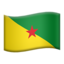 flag: French Guiana on Apple