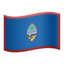 flag: Guam on Apple