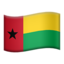 flag: Guinea-Bissau on Apple