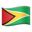 flag: Guyana on Apple
