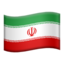 flag: Iran on Apple
