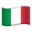 flag: Italy on Apple