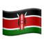 flag: Kenya on Apple