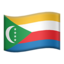 flag: Comoros on Apple