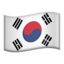 flag: South Korea on Apple