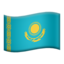 flag: Kazakhstan on Apple