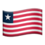 flag: Liberia on Apple