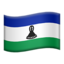 flag: Lesotho on Apple