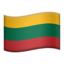 flag: Lithuania on Apple