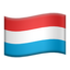 flag: Luxembourg on Apple