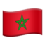 flag: Morocco on Apple