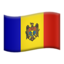 flag: Moldova on Apple