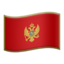 flag: Montenegro on Apple