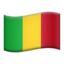 flag: Mali on Apple