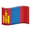 flag: Mongolia on Apple