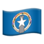 flag: Northern Mariana Islands on Apple