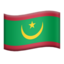 flag: Mauritania on Apple