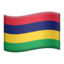 flag: Mauritius on Apple