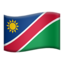 flag: Namibia on Apple