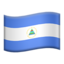 flag: Nicaragua on Apple