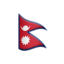 flag: Nepal on Apple