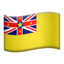 flag: Niue on Apple