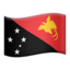 flag: Papua New Guinea on Apple