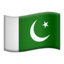 flag: Pakistan on Apple