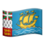 flag: St. Pierre & Miquelon on Apple
