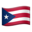 flag: Puerto Rico on Apple